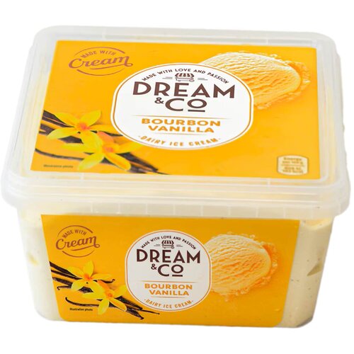 Dream&Co Sladoled burbon vanila 1000ml Cene