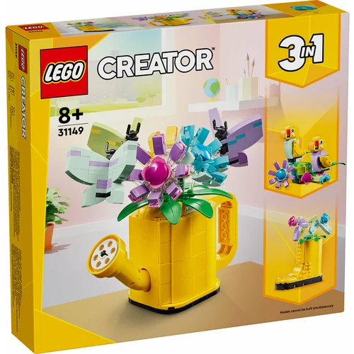 Lego CREATOR rože v zalivalki 31149