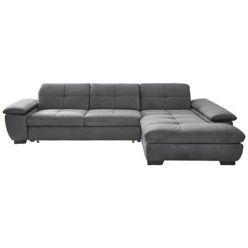 XORA ecksofa, velur siva Slike