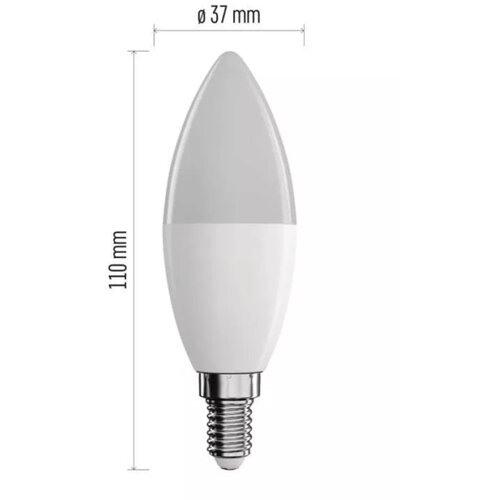 Emos led rgb prigu&amp;scaron;iva sijalica gosmart E14/4,8W/230V 2700-6500K wi-fi tuya Slike