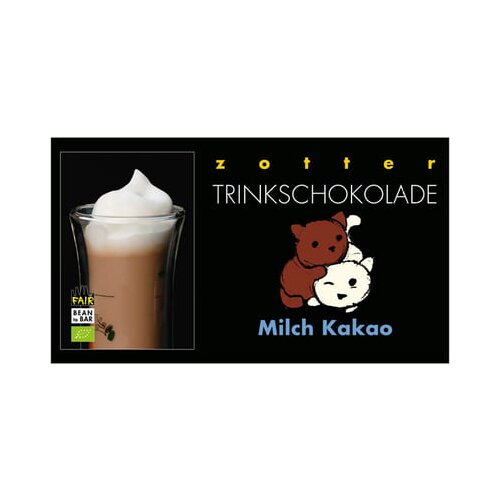 Zotter Schokoladen Vroča čokolada mleko-kakav Cene