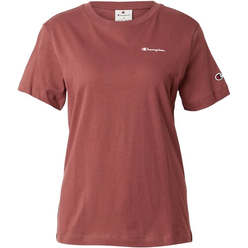 Champion Authentic Athletic Apparel Majica rjasto rjava / bela Cene