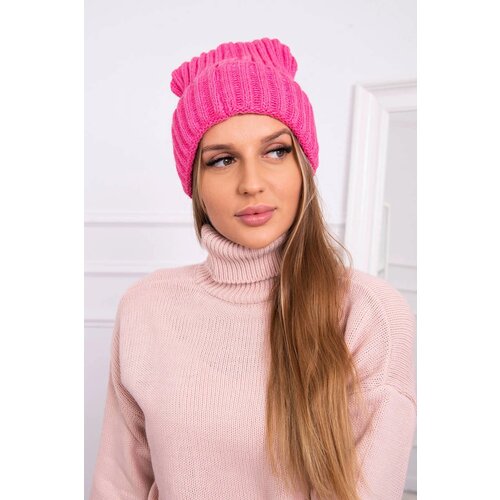 Kesi Cap with turn up Magda K293 orange neon Slike