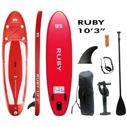 Water Solution Sup Ruby (Do x Š x V: 315 x 79 x 15 cm, Nosilnost: 130 kg, Napihljiv) Cene