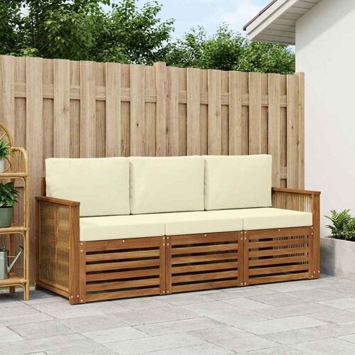  Setovi sofa 3 kom. Čvrsto drvo akacije Cene