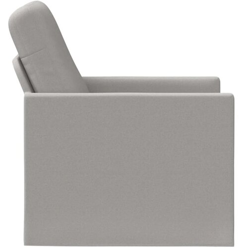  Fotelja Oblačnosiva 70 x 81 x 82 cm Tkanina - Siva tkanina oblak 60 cm Slike