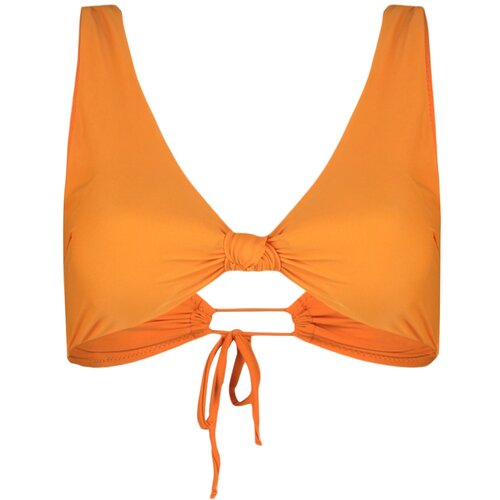 Trendyol Bikini Top - Orange - Plain Slike