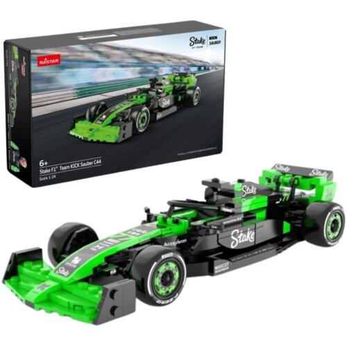 Formula za sestavljanje KICK Sauber C44 F1 Stake 1:24 Rastar 25012 - zeleno/črna Cene