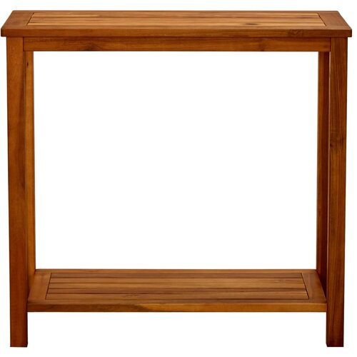Maison Chic Vrtna konzolna miza - miza ob steni 80x35x75 cm trden akacijev les, (21786573) Cene