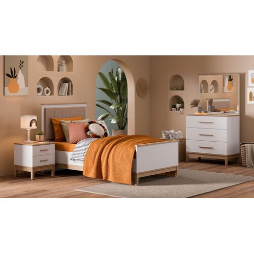 Hanah home Pojedinačni krevet, Beli Slike