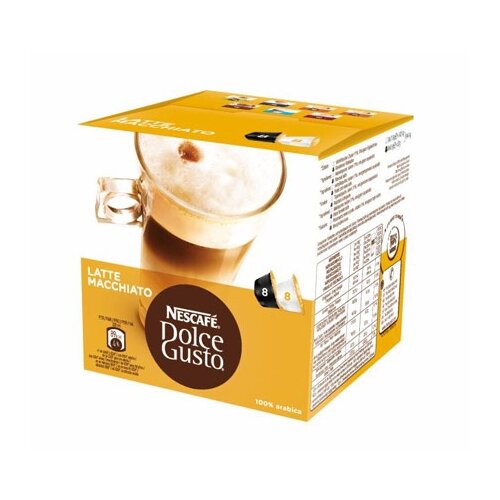 Nescafe kapsule za Dolce Gusto Latte Macchiato kafu, 183,2g, 16 kapsula Cene