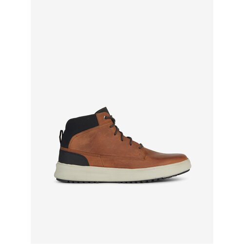 Geox Brown Men&amp;#039;s Leather Ankle Sneakers Cervino - Men&amp;#039;s Slike