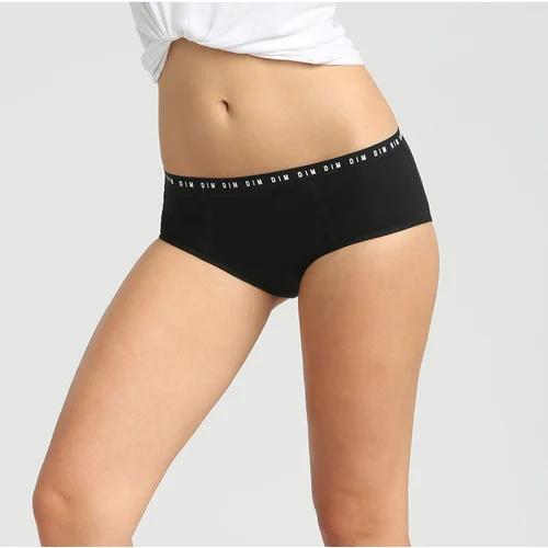 DIM Women's menstrual panties black