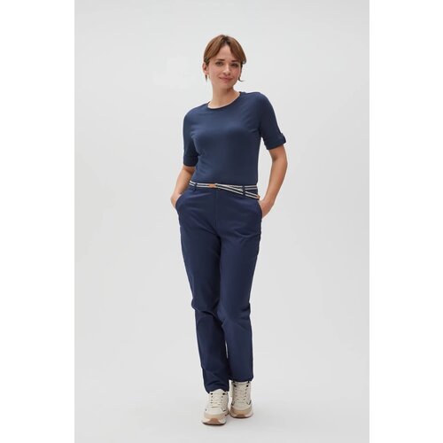 Marisse Women's Trousers L-Sp-4600 Navy Cene