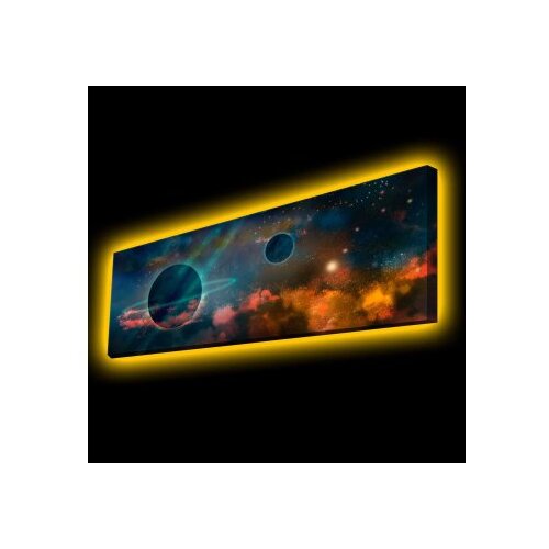 WALLXPERT slika na platnu sa LED osvetljenjem 3090KTLGDACT 012 Cene