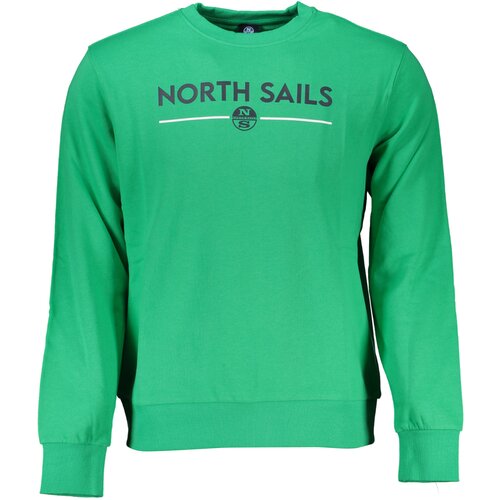 North Sails GREEN MEN&amp;amp;#39;S ZIPLESS SWEATSHIRT Slike