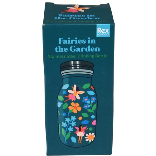Rex London Modra otro&amp;scaron;ka steklenička za vodo iz nerjavečega jekla 250 ml Fairies in the Garden &amp;ndash; Slike