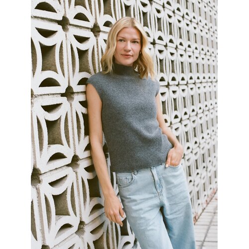 Reserved Wide leg traperice - plava Cene