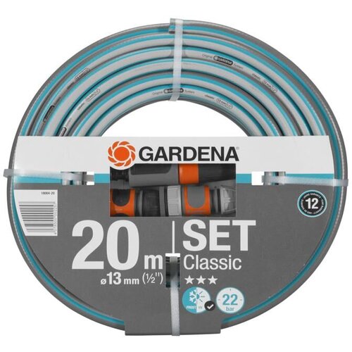 Gardena 20 m + nastavci + prskalica GA 18004-Classic crevo 13 mm (1/2") Cene
