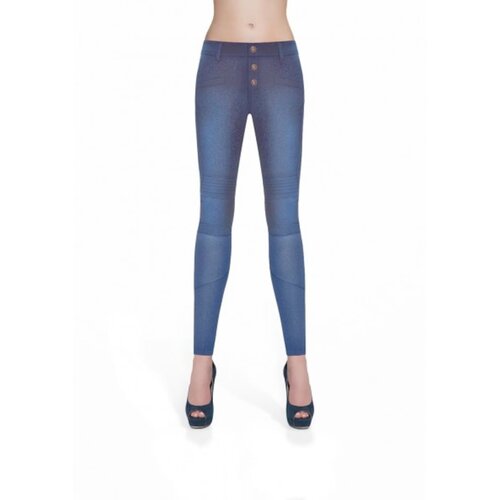 Bas Bleu Women&amp;#039;s pants AVRIL denim hand-worn with stitching Slike