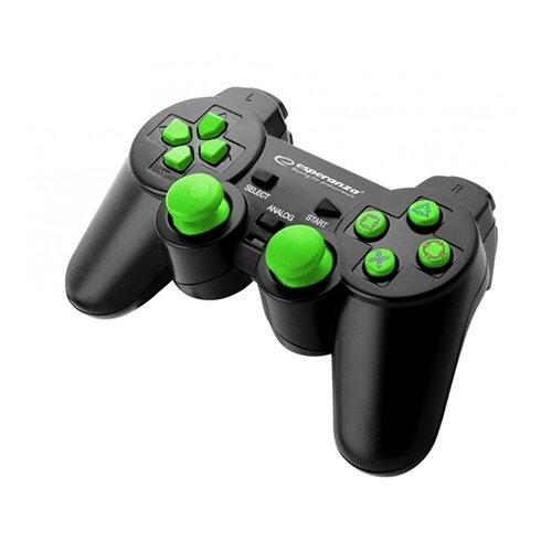 Game Pad ESPERANZA CORSAIR, vibration, PS2/PS3/PC, USB, black/green, EGG106G Cijene