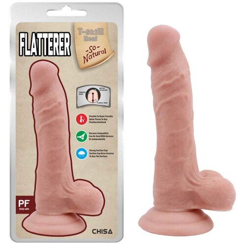 CHISA NOVELTIES DILDO Chisa Flatterer Flesh, (20931606) Slike