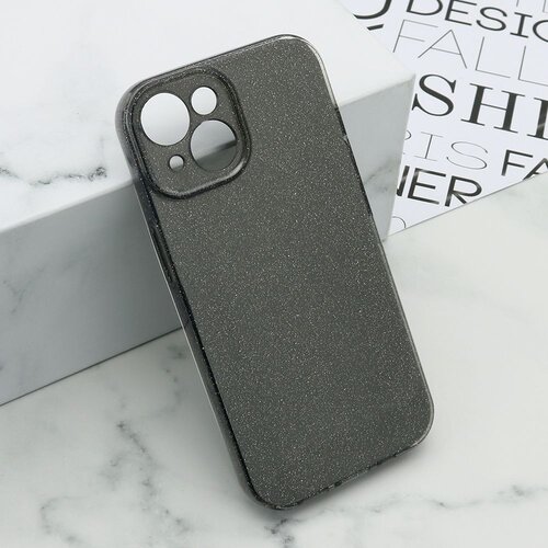 Maska glow shining za iphone 15tamno/ siva Slike