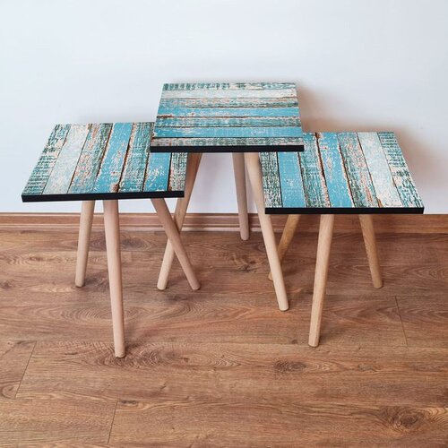 Hanah home set stolića za kafu 3Shp6, 3 dijela, &scaron;areni Cijene
