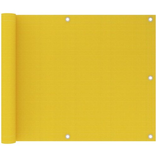 Balkonski zastor žuti 75 x 600 cm HDPE Cijene