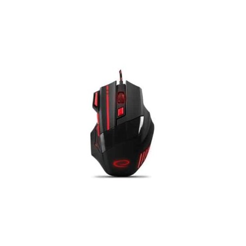  Mi&scaron; ESPERANZA GAMING WOLF 7D MX201, Red, 2400dpi, Cijene