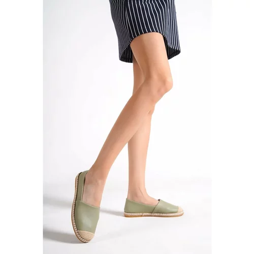 Capone Outfitters Espadrilles - Green - Flat