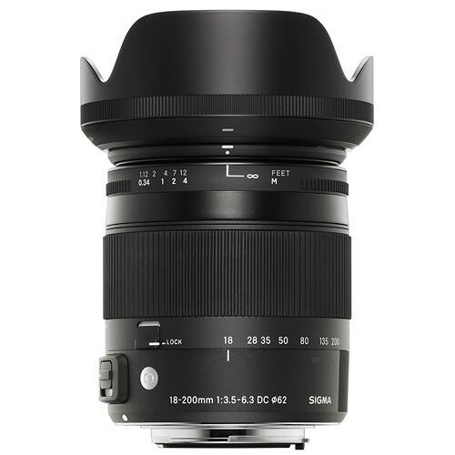 Sigma 18-200mm f/3,5-6,3 II DC OS HSM za Nikon objektiv Slike