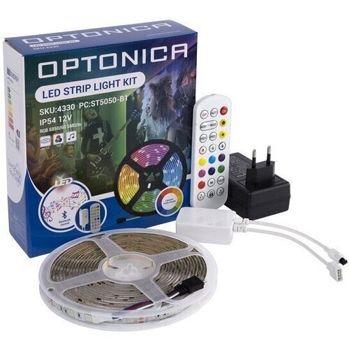 Optonica LED traka bt music 5M 8W RGB set IP54 4330 Cene