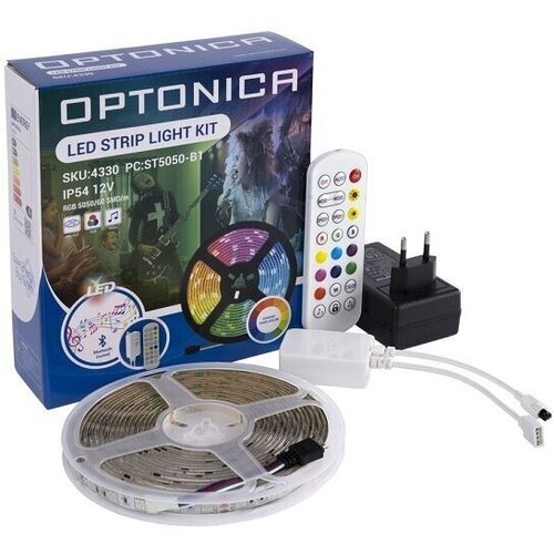 Optonica LED TRAKA BT MUSIC 5M 8W RGB SET IP54 4330 Cene