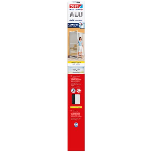 Tesa mreža proti mrčesu comfort (za vrata,1 x 2,2 m, bele barve, z alu okvirjem) Cene