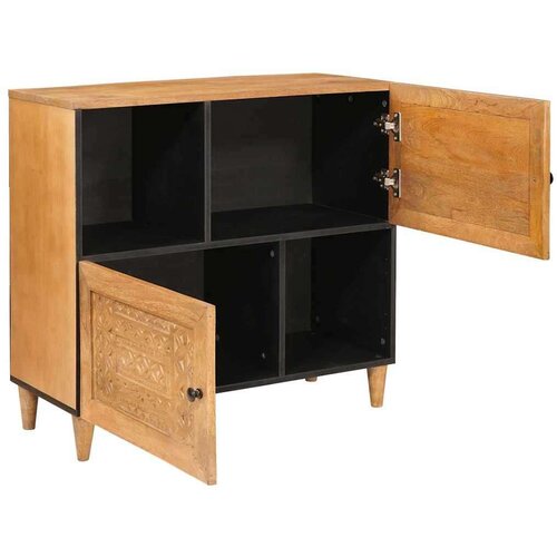 VidaXL Ormarić / Komoda Svjetlosmeđa 33.5 x 80 x 75 cm Slike