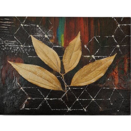 Wallity Slika 100x70 cm Leaf – Wallity Cene