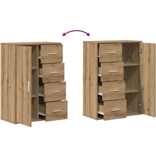  Komoda Set od 2 Finis od hrasta MDF ploča Veliki Bife Slike