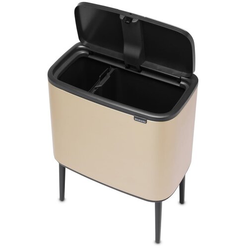 Brabantia Željezna kanta za smeće za odvojeni otpad/na dodir u zlatnoj boji 34 l Bo Touch Bin – Cijene