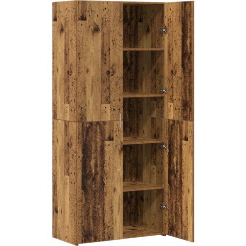 vidaXL Highboard Staro drvo 40x42.5x185 cm inženjersko drvo Cijene