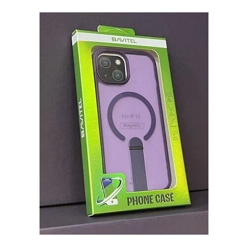 BAVITEL iPhone 15 MagSafe sa naslonom ljubičasta Cene