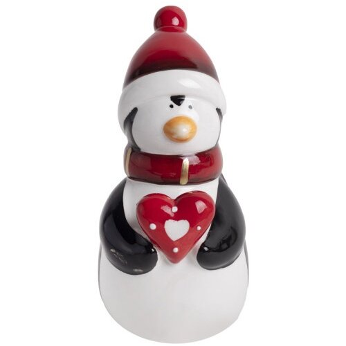 Viter novogodišnja figura sneško i pingvin sa srcem h13cm ( 181184_1 ) Cene