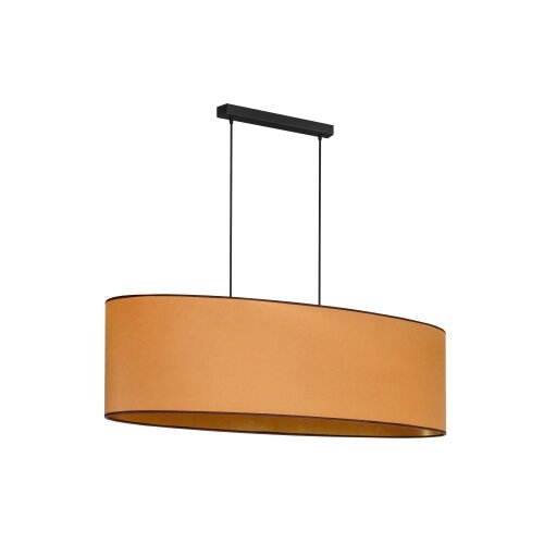  Duolla - Visilica na sajli OVAL VEGAN 2xE27/15W/230V smeđa Slike