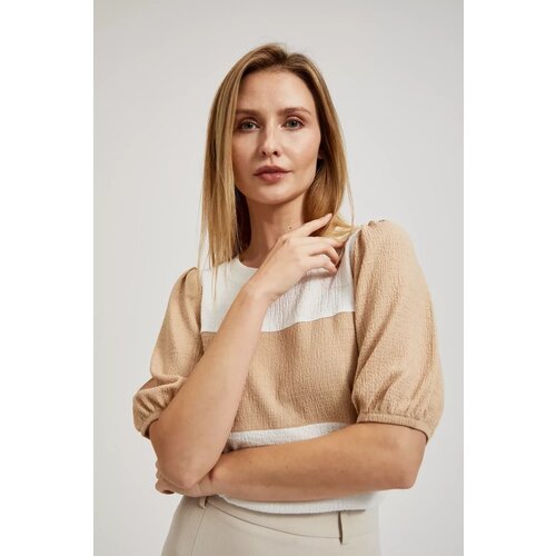 Marisse Women's Blouse L-Ts-4309 Beige Cene
