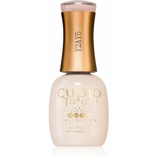 Cupio To Go! Nude gel lak za nohte z uporabo UV/LED lučke odtenek Coffee Time 15 ml