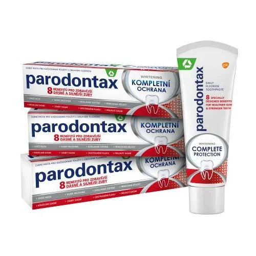 Parodontax Complete Protection Whitening Trio zubna pasta 1 set