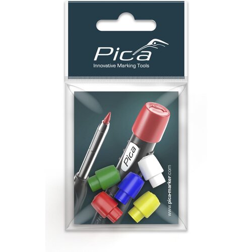 Pica - Marker Pica Accessory Set Coloured Caps for Pica-Dry Cene