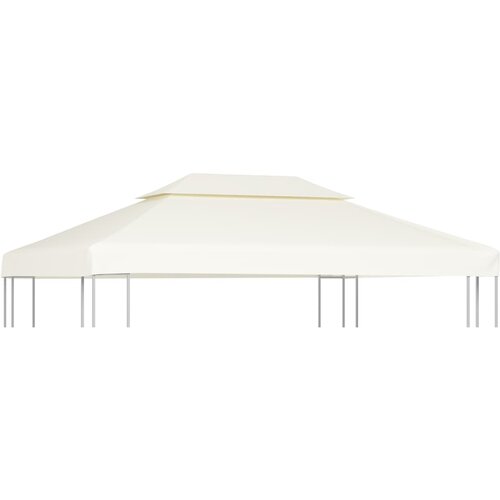  Zamjenski pokrov za sjenicu 310 g/m&sup2; krem bijeli 3 x 4 m Cijene