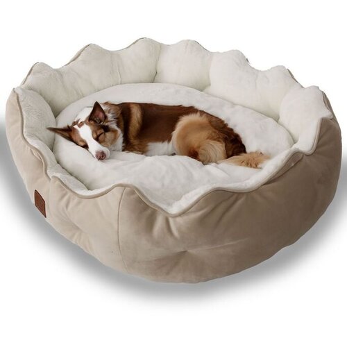 Paws &amp;amp; Whiskers Krevet za ljubimce Elsa Dog, 45x40x14 cm, Krem Slike
