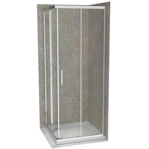Copen tuš kabina copen atlas pro 800x800x1950 hrom. staklo 6mm providno Cene